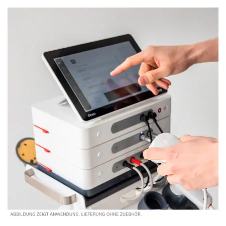 Gymna Elexeo ultrasound therapysupplementary modulel with large ultrasound probe