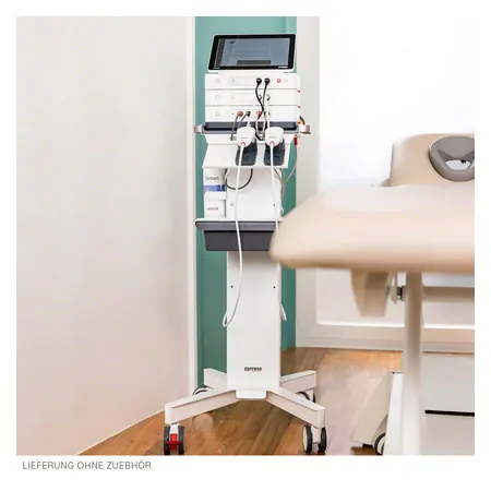 Gymna Elexeo VIP electric/ultrasound combination + Vaco + equipment trolley