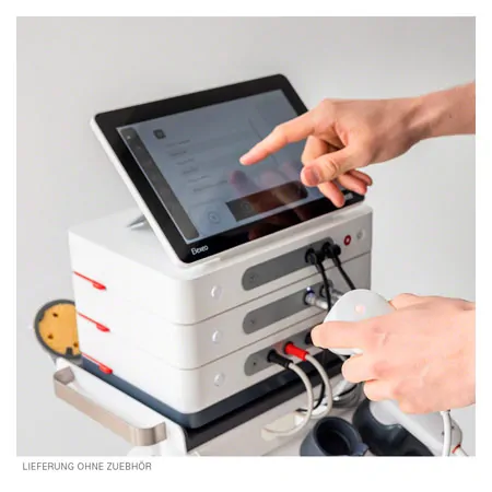Gymna Elexeo VIP electric/ultrasound combination + Vaco + equipment trolley