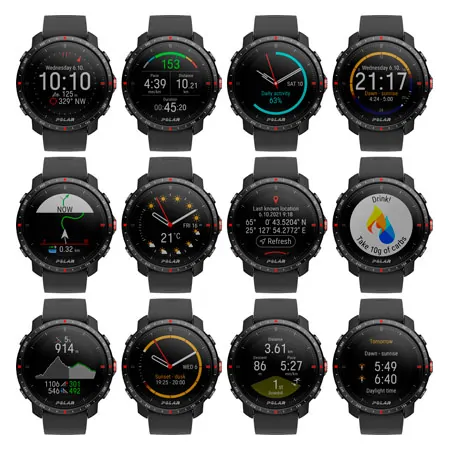 Polar Grit X Pro multisport watch size M/L