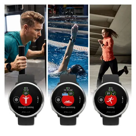 POLAR Ignite fitness watch, size S