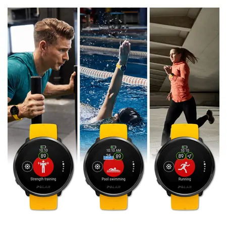 POLAR Ignite fitness watch, size M/L