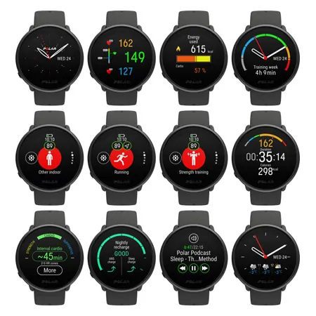 POLAR Ignite 2 Fitness Watch, Size S-L