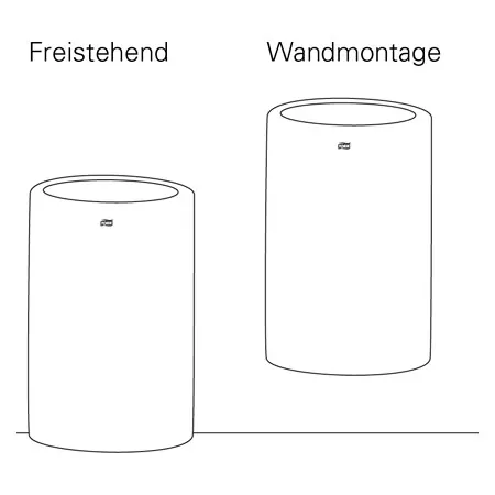 Tork waste bin Elevation, 50 l