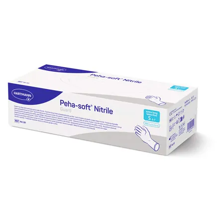 Hartmann examination gloves Peha-soft nitrile guard, powder- and latex-free, 100 pieces