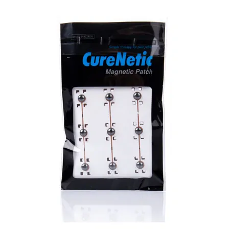 CureNetic magnetic patch, Type cross, L x B 2.7 x 2.1cm, 45 pieces