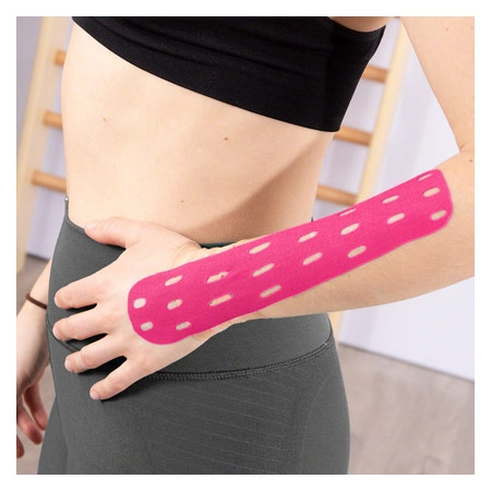 CureTape Punch, 5 m x 5 cm, waterproof, pink