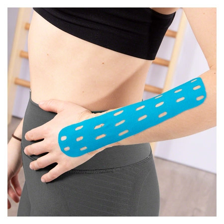 CureTape Punch, 5 m x 5 cm, water resistant, blue/ n