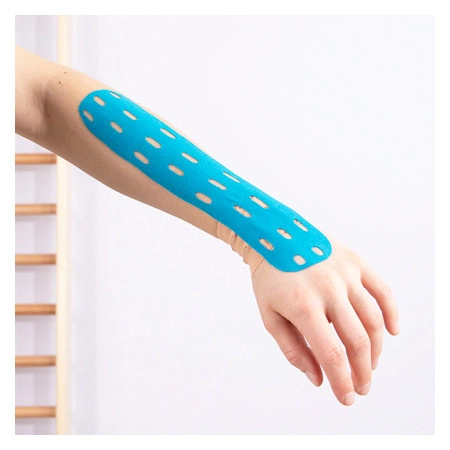 CureTape Punch, 5 m x 5 cm, water resistant, blue/ n