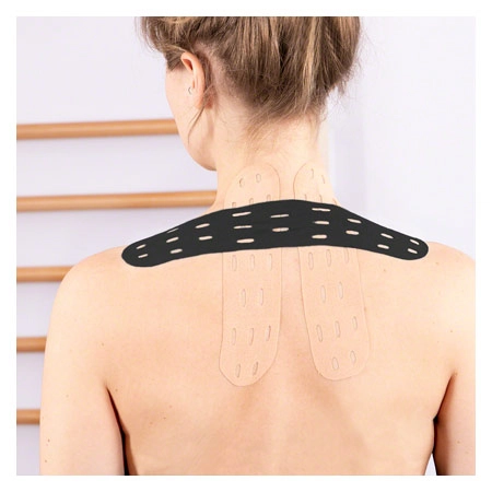 CureTape Punch, 5 m x 5 cm, waterproof, black
