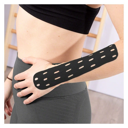 CureTape Punch, 5 m x 5 cm, waterproof, black