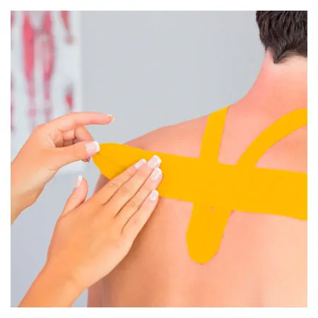 CureTape Giant Classic, 31.5 m x 5 cm, water resistant, yellow
