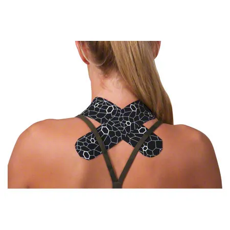 Thera-Band Kinesiology Tape XactStretch, 5 m x 5 cm, black/grey