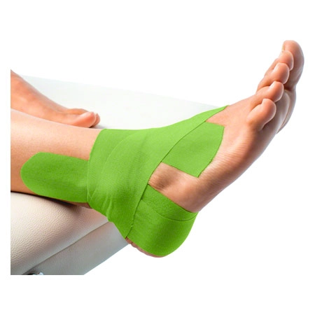 CureTape Sports, 5 m x 5 cm, waterproof, lime