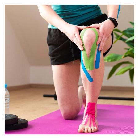 CureTape Sports, 5 m x 5 cm, waterproof, lime