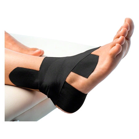 CureTape Sports, 5 m x 5 cm, waterproof, black