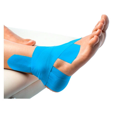 CureTape Sports, 5 m x 5 cm, waterproof, blue
