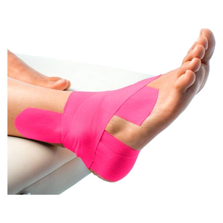 CureTape Sports, 5 m x 5 cm, waterproof, pink