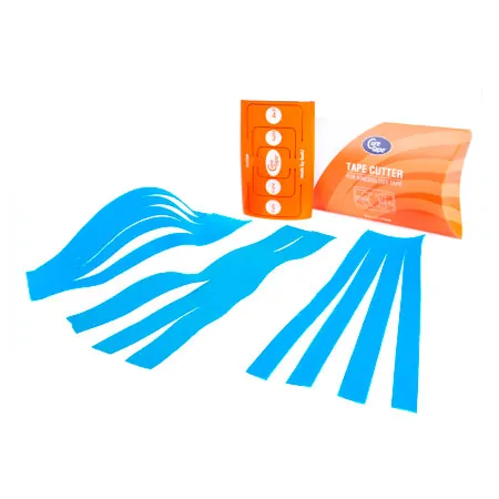 CureTape Set, 7-tlg., Cutter + 6 Rollen CureTape Classic, 5 m x 5 cm