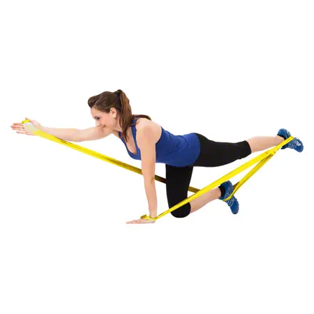 Thera-Band CLX ribbon, 2 m, light, yellow