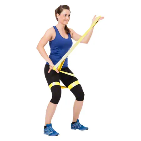 Thera-Band CLX ribbon, 2 m, light, yellow