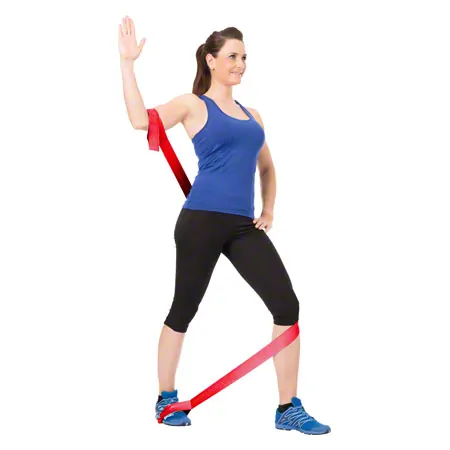 Thera-Band CLX ribbon, 2 m, medium, red