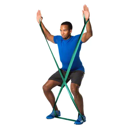 Thera-Band CLX ribbon, 2 m, heavy, green