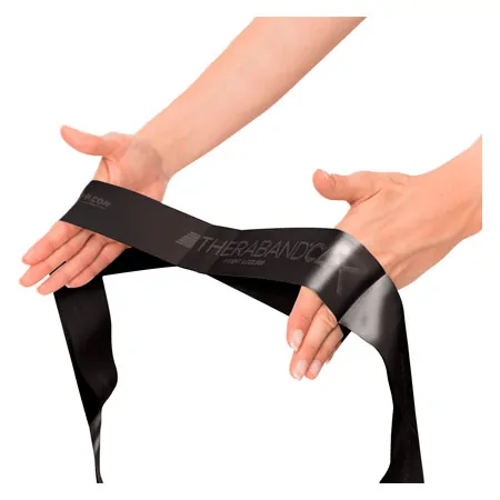 Thera-Band CLX ribbon, 2 m, special strong, black