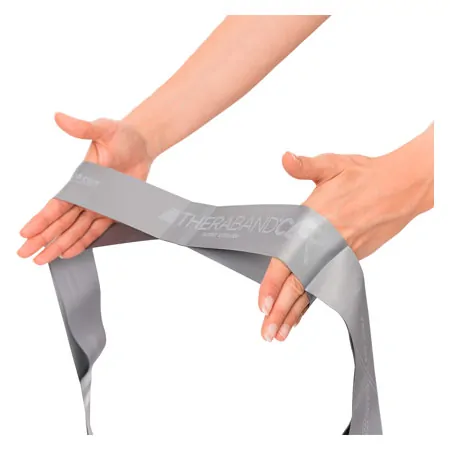 Thera-Band CLX ribbon, 2 m, super strong, silber