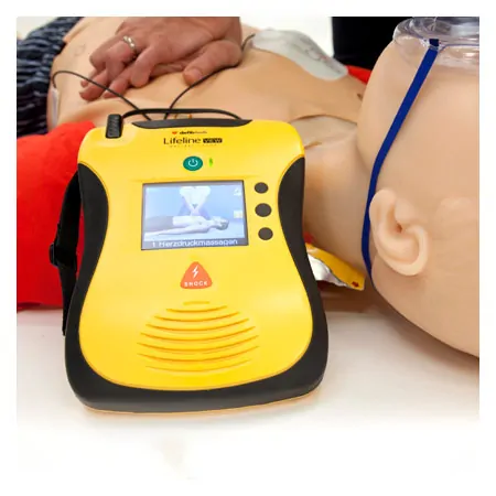 Defibtech Defibrillator Lifeline VIEW AED with Display, Semi-Automatic