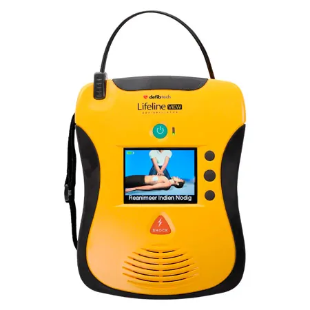 Defibtech Defibrillator Lifeline VIEW AED with Display, Semi-Automatic