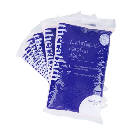 Therabath PRO paraffin 6 bags of 454 g, peach