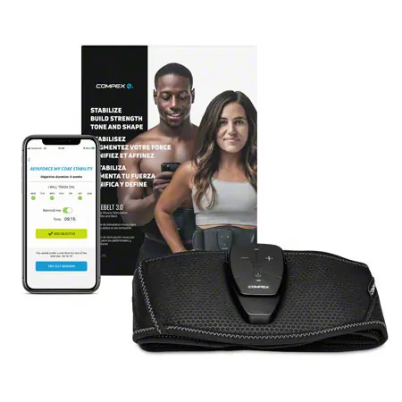Compex CoreBelt 3.0 Abdominal and Back Trainer
