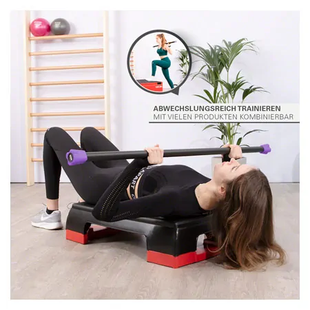 Sport-Tec weight bar 6 kg, purple