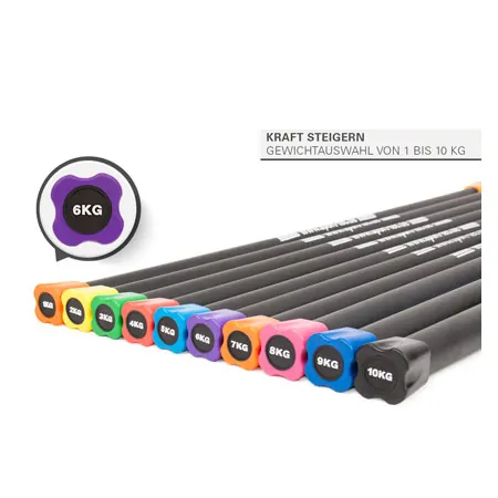 Sport-Tec weight bar 6 kg, purple