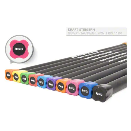 Sport-Tec weight bar 8 kg, pink