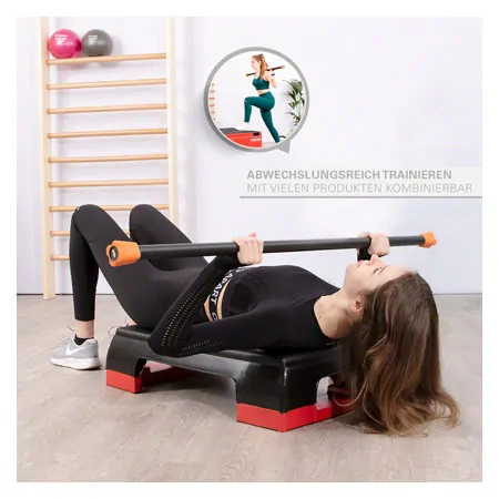 Sport-Tec weight bar set, 1-10 kg, 10 pieces