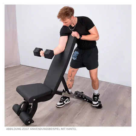 Sport-Tec Weight Bench, Flat, Incline, Decline, L x W x H 143 x 65 x 44 cm