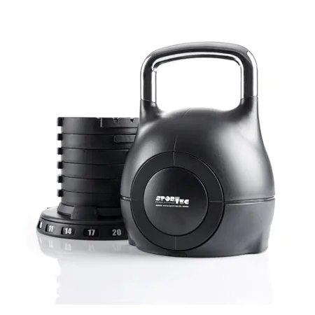 Sport-Tec adjustable Kettlebell, 2-20 kg