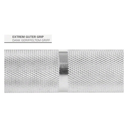 Olympia barbell bar, 15 kg, chrome,  5 cm x 201 cm
