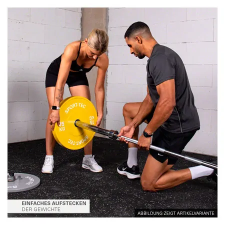 Weight plate Olympia Bumper Plate, 50 mm, 5 kg, gray