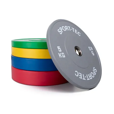 Weight plate Olympia Bumper Plate, 50 mm, 20 kg, blue
