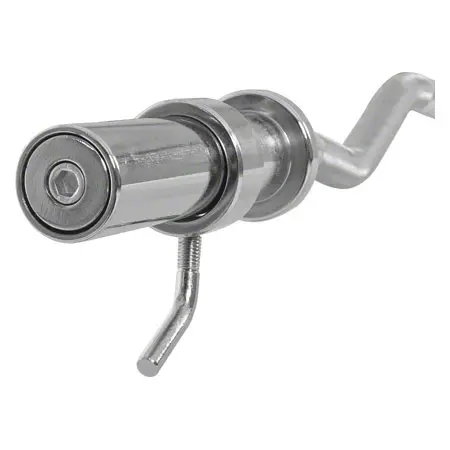 Olympic SZ-bar chrome incl. locking device,  5 cm x 120 cm