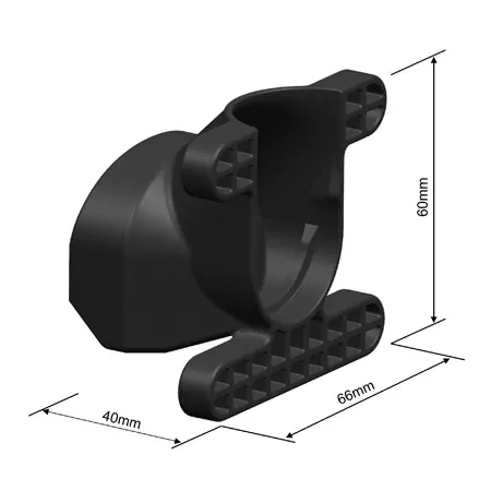 2M Solutions dumbbell locks Easy Click,  3 cm, pair, black