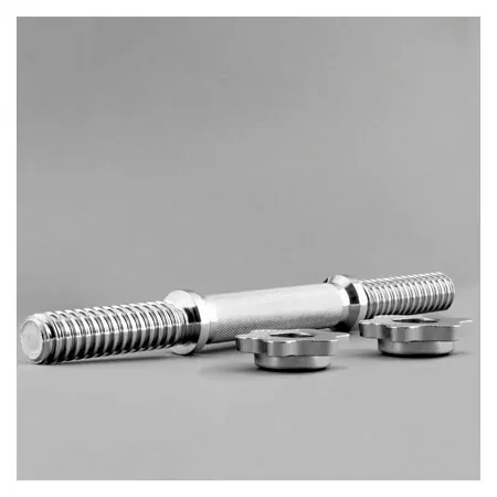 Dumbbell bar with star collars,  3 cm x 36 cm