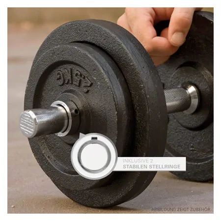 Dumbbell bar standard,  3 cm x 36 cm