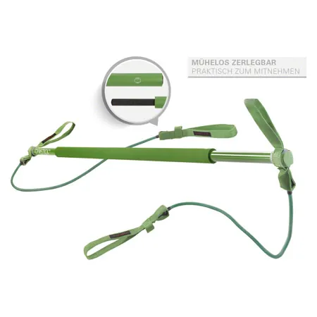 Gymstick incl. carrying bag, lightweight, green