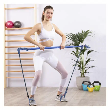 Gymstick incl. carry bag, medium, blue