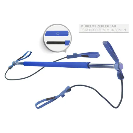 Gymstick incl. carry bag, medium, blue