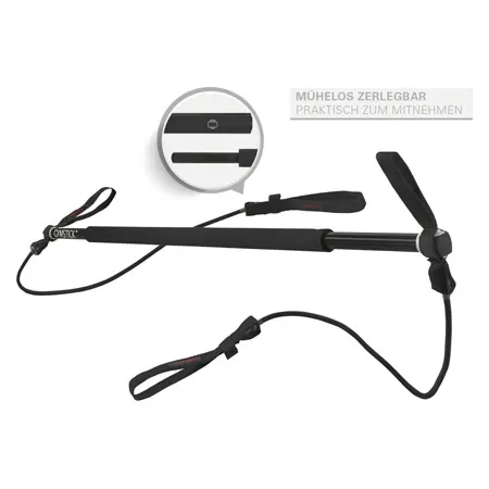 Gymstick incl. carrying bag, strong, black